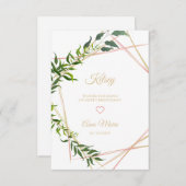 Floral Thanks for Being my Bridesmaid (Voorkant / Achterkant)