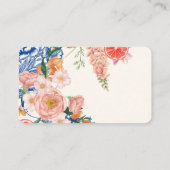 Floral That's Amore Vrijgezellenfeest register Informatiekaartje (Achterkant)