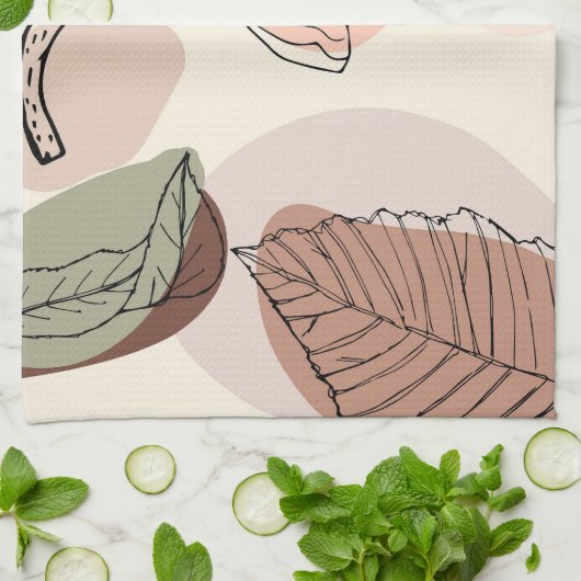 Floral Theedoek (Gevouwen)