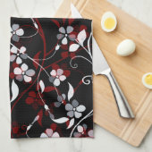 Floral Theedoek (Quarter Fold)