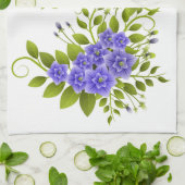 Floral Theedoek (Gevouwen)