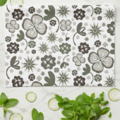 Floral Theedoek (Gevouwen)