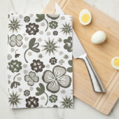 Floral Theedoek (Quarter Fold)