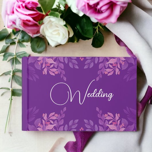 Floral Theme Gastenboek