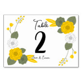 Floral Theme Kaart (Voorkant)