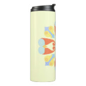 Floral Thermal Tumbler Thermosbeker (Gedraaid links)