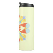 Floral Thermal Tumbler Thermosbeker (Geroteerd rechts)