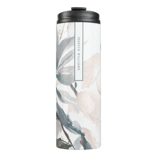 Floral Thermal Tumbler Thermosbeker (Voorkant)