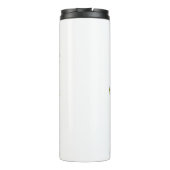 Floral thermale tumbler thermosbeker (Achterkant)