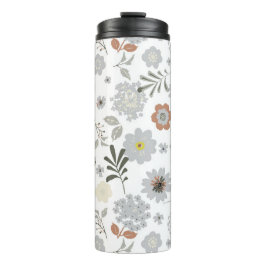 Floral Thermosbeker