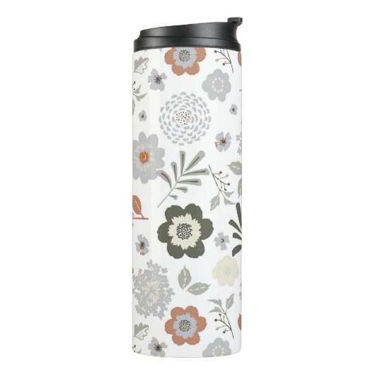 Floral Thermosbeker (Gedraaid links)