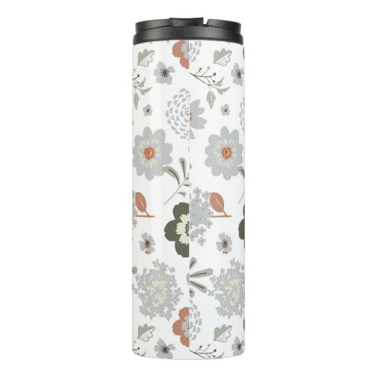 Floral Thermosbeker (Achterkant)