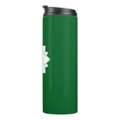 floral thermosbeker (Geroteerd rechts)