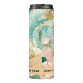 Floral Thermosbeker (Achterkant)