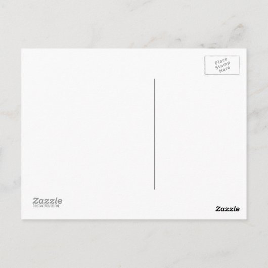 Floral Thinking of You Flowers Monochrome Briefkaart (Achterkant)