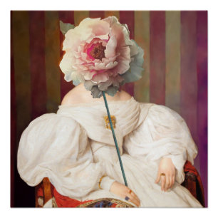 Floral Thoughts Diva II Perfect Poster