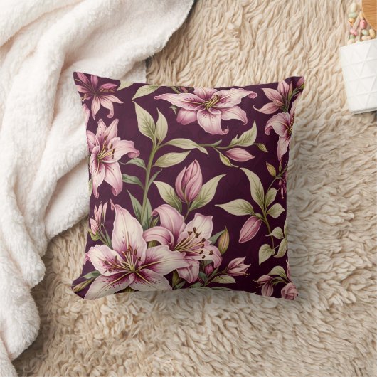 Floral Throw Pillow Kussen (Deken)