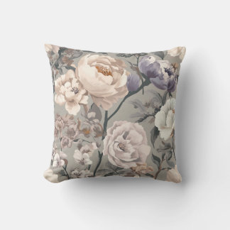 Floral Throw Pillow Kussen