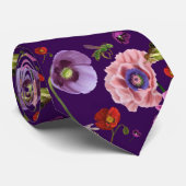Floral tie stropdas (Opgerold)