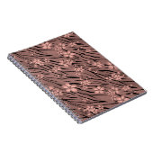 Floral tijgerprint notitieboek (Rechterzijde)