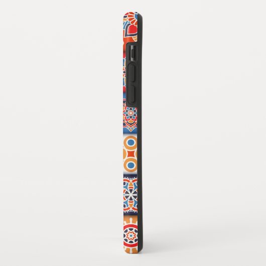 Floral Tile Case-Mate iPhone Case (Achterkant/links)