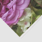 Floral tissue paper with dahlia and roses tissuepapier (Detail)