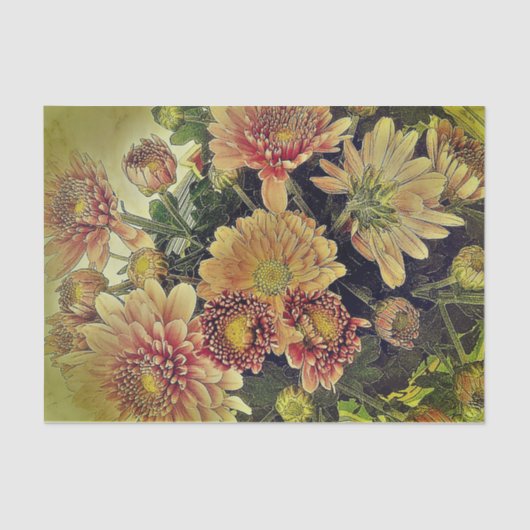  Floral Tissuepapier (Voorkant)