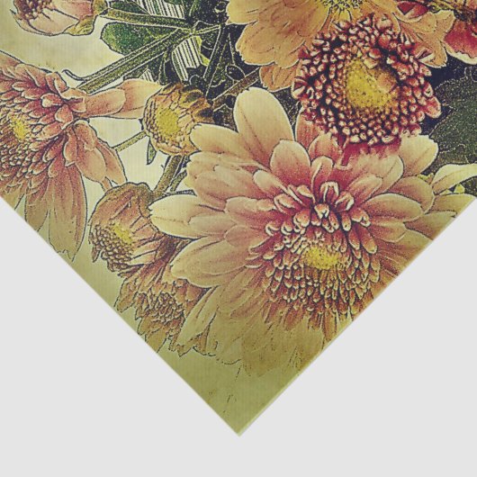  Floral Tissuepapier (Detail)