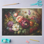 Floral. Tissuepapier (Craft)