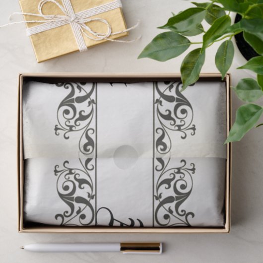  Floral Tissuepapier (Geschenk)