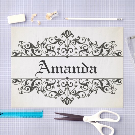  Floral Tissuepapier (Craft)