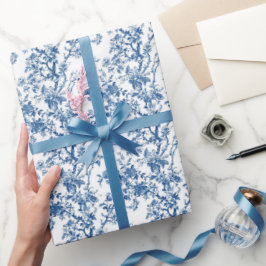 Floral Toile Elegance Cadeaupapier