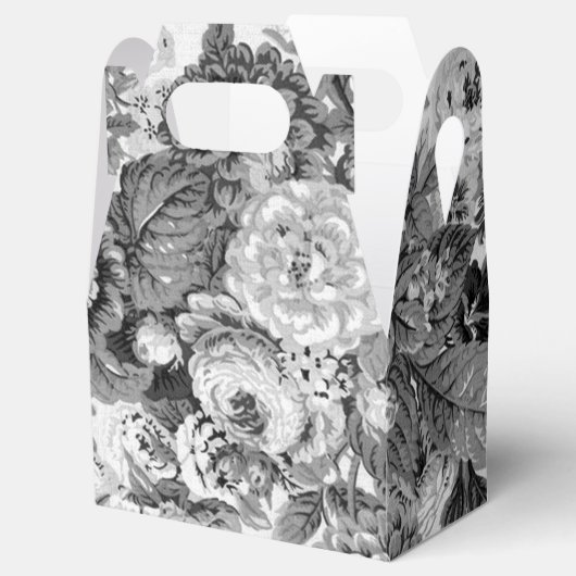 Floral Toile No.3 Bedankdoosjes (Geopend)