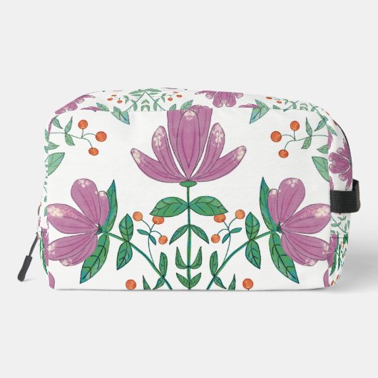 Floral Toilettasje (Achterkant)