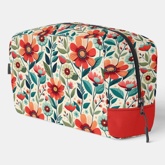 Floral Toilettasje (Rechterhoek)
