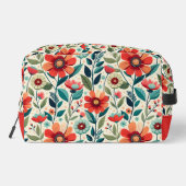 Floral Toilettasje (Achterkant)