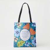 Floral Tote Bag (Voorkant)