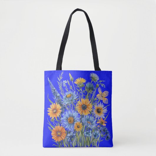 Floral Tote Bag (Voorkant)