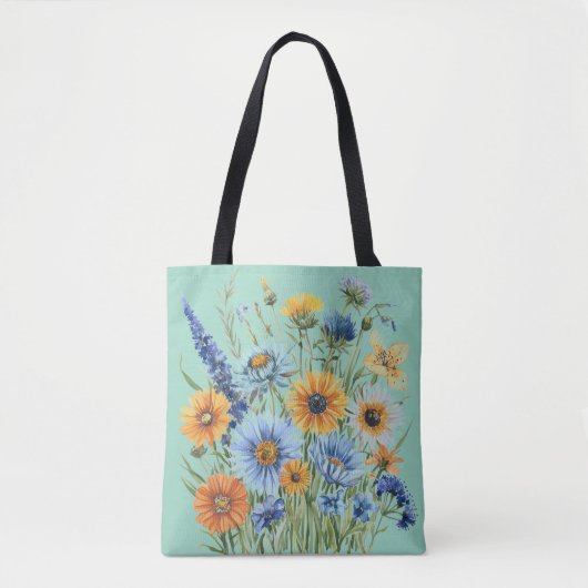 Floral Tote Bag (Voorkant)