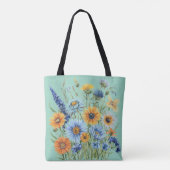 Floral Tote Bag (Achterkant)