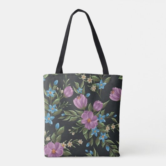 Floral Tote Bag (Achterkant)