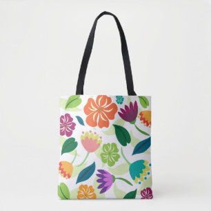 Floral Tote Bag