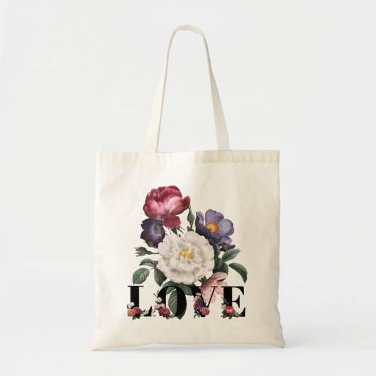 Floral Tote Bag (Voorkant)