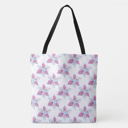 Floral Tote Bag (Voorkant)