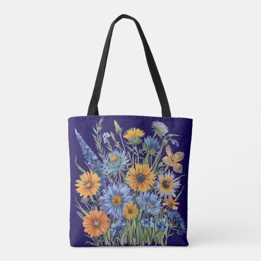 Floral Tote Bag (Achterkant)
