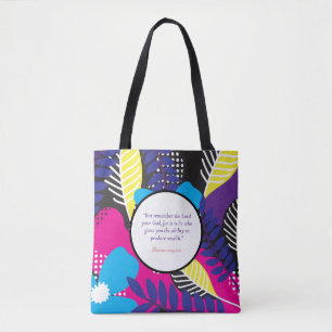 Floral Tote Bag