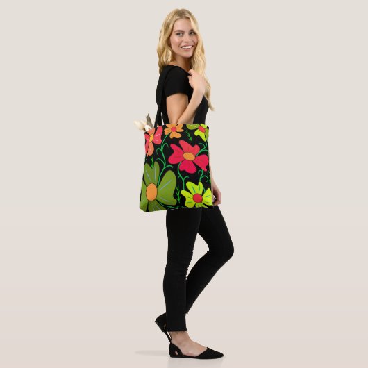 Floral Tote Bag (Op model)