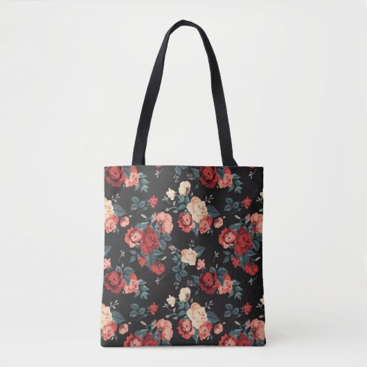 Floral Tote Bag (Voorkant)