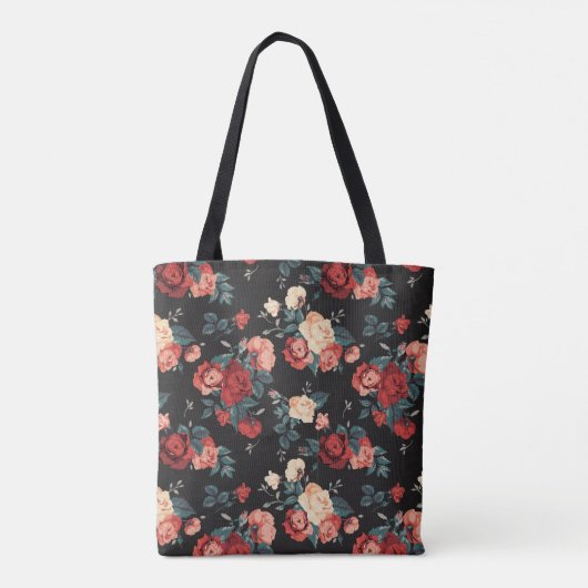 Floral Tote Bag (Achterkant)