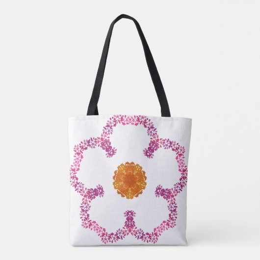 Floral Tote Bag (Achterkant)